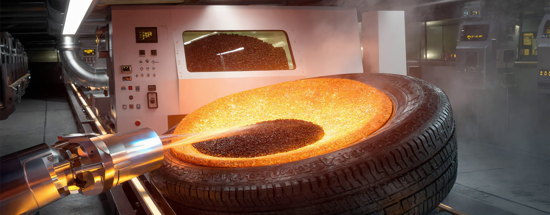 Vulcanización de Neumáticos con Nitrógeno